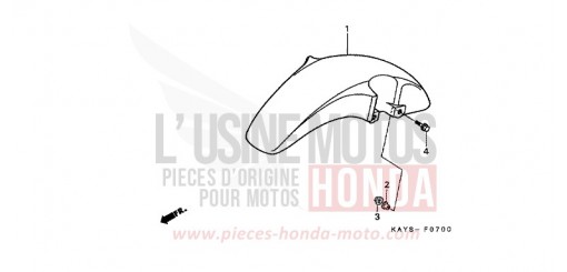 AILE AVANT NX125S de 1995